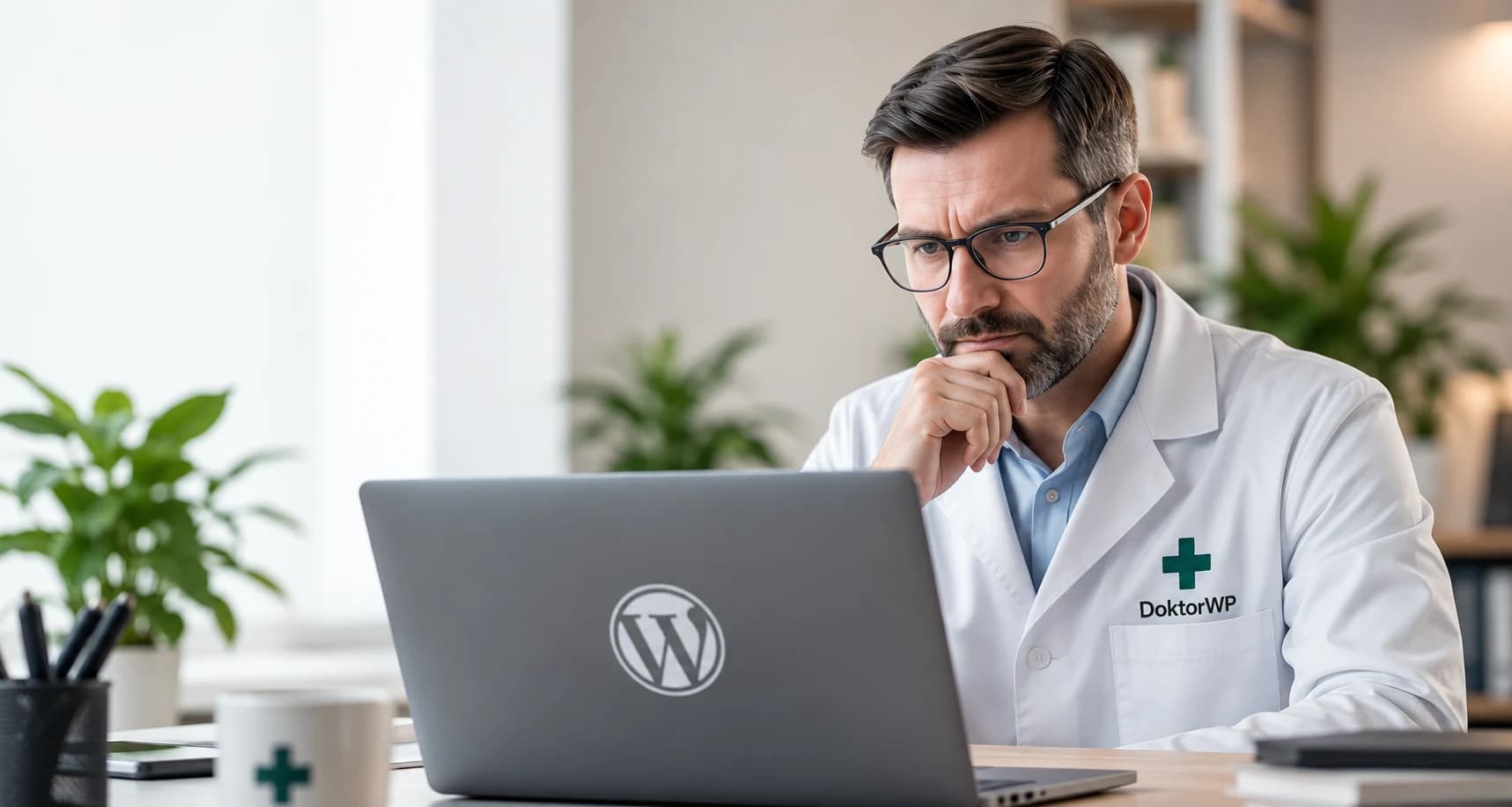 Specialista DoktorWP analyzuje napadený WordPress